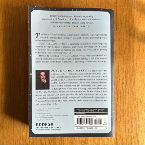 Night. Sleep. Death. The Stars. Paperback Book - Picture 2 of 7